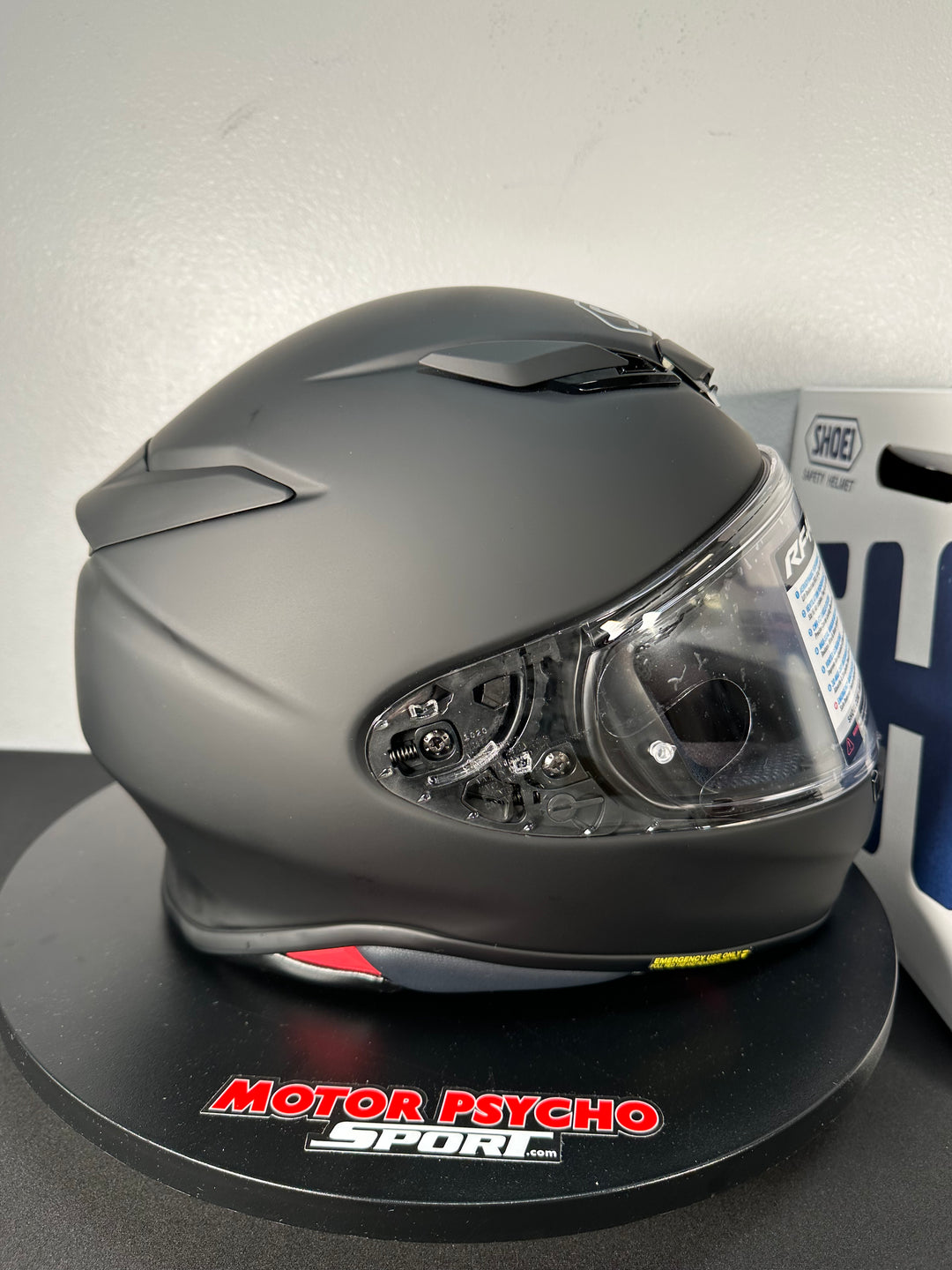 Shoei RF-1400 Helmet - Matte Black - Size XL - Used Good