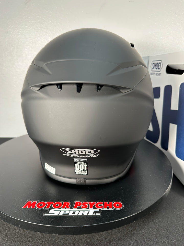 Shoei RF-1400 Helmet - Matte Black - Size XL - Used Good