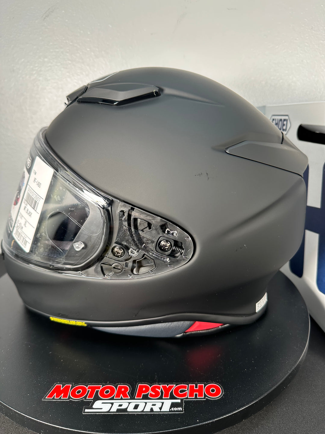 Shoei RF-1400 Helmet - Matte Black - Size XL - Used Good