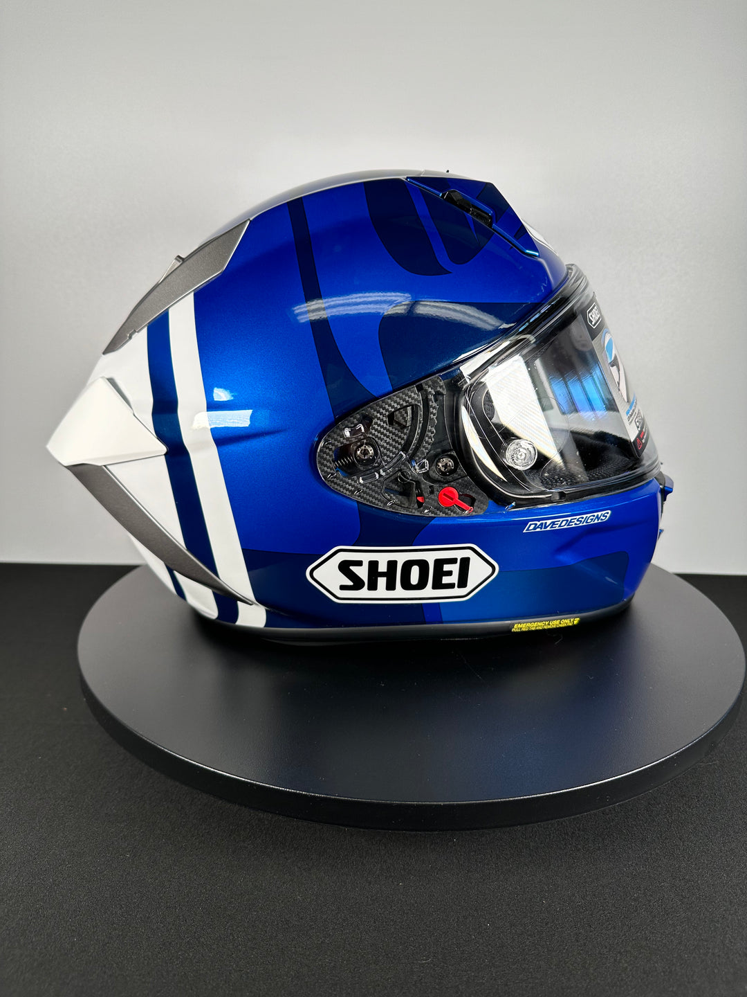 Shoei X-15 Helmet - Marquez 73 V2 TC-2 - Size Large - USED / OPEN BOX