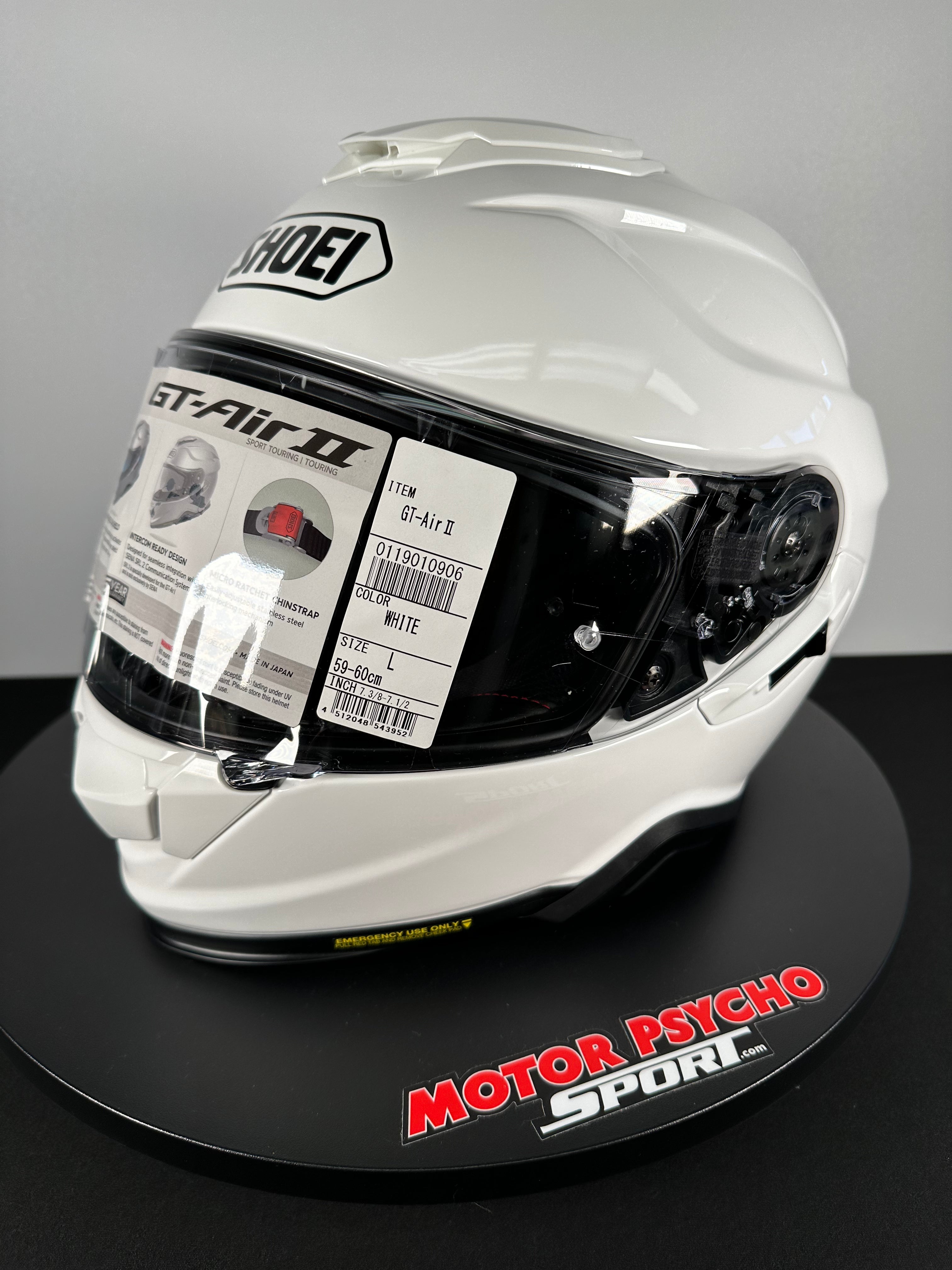 ショウエイ(SHOEI) GT-Air ホワイト XL 試着のみの美品 【公式通販】 ショウエイ(SHOEI) GT-Air ホワイト XL 試着のみの美品 【公式通販】