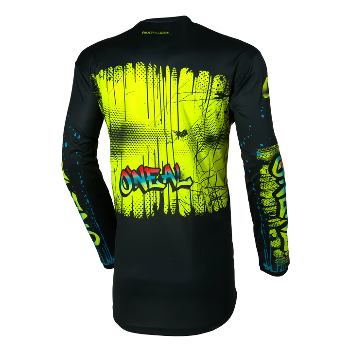 O'NEAL Youth Element Rancid Jersey Black/Neon