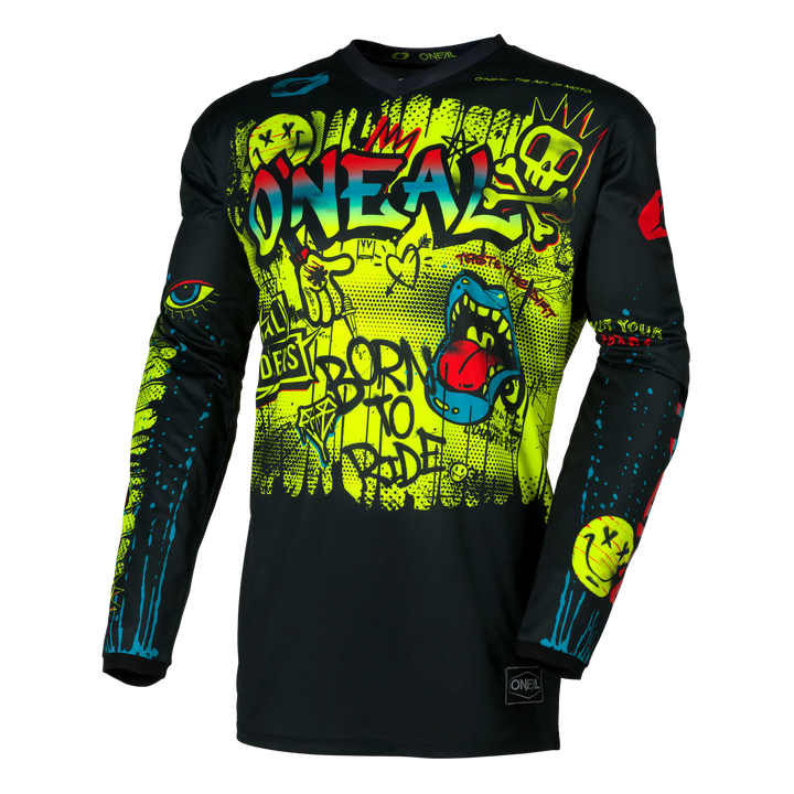 O'NEAL Youth Element Rancid Jersey Black/Neon