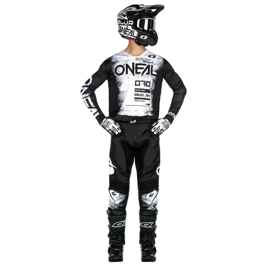 O'Neal Mayhem Scarz Jersey Black/White