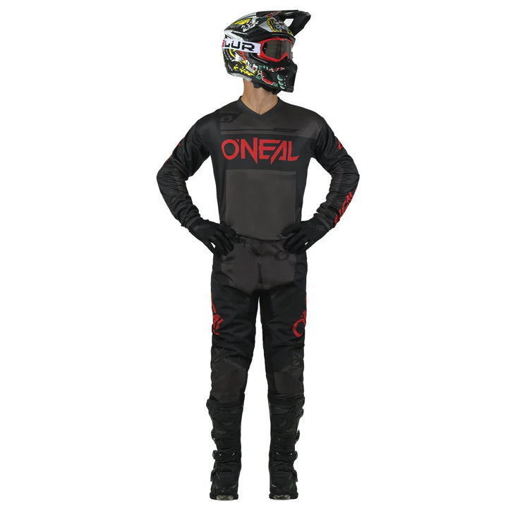 O'Neal Youth Element Racewear Jersey Black/Gray/Red