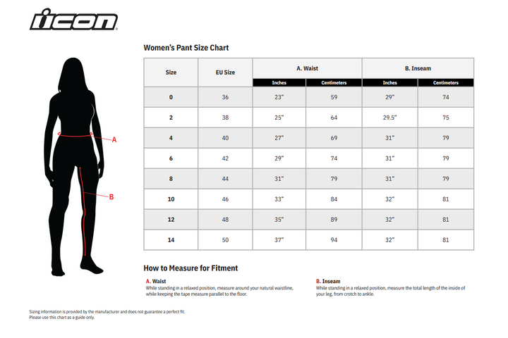 Icon Women's Tuscadero2 Stretch Pant