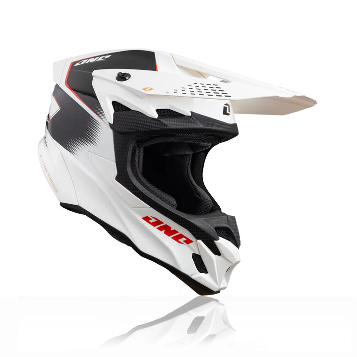 One Industries X-197 HELMET CARBON - WHITE SCORCH
