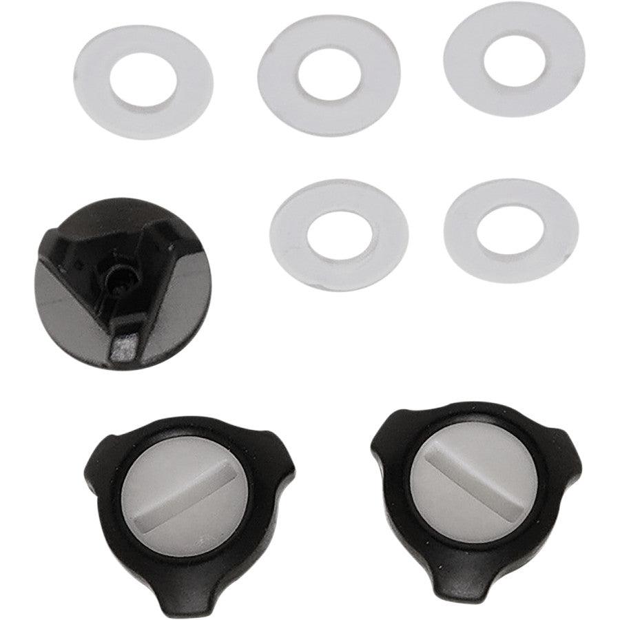 AFX FX-17/17Y Helmet Peak Screw Kit - Motor Psycho Sport