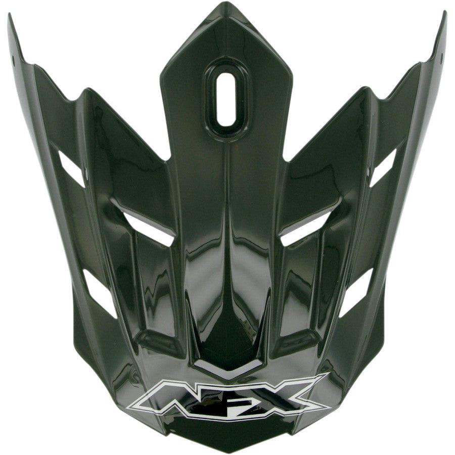 AFX FX-17/FX-17Y Helmet Peak — Solid - Gloss Olive - Motor Psycho Sport