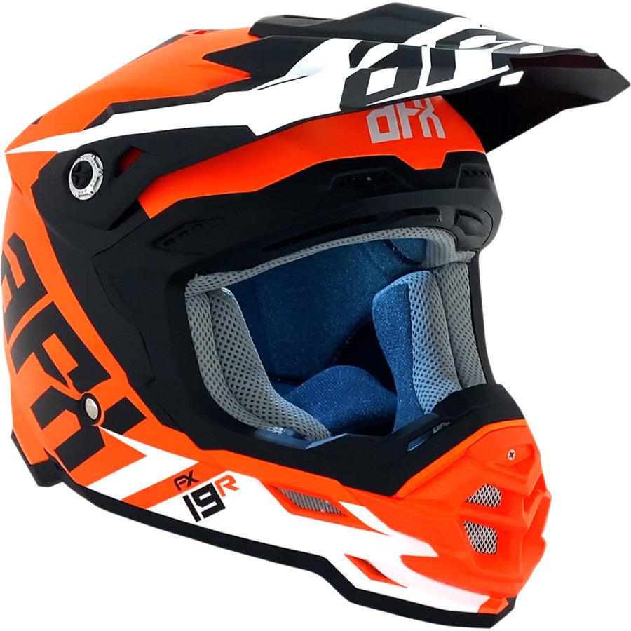 AFX FX-19R Racing Helmet - Matte Orange - Motor Psycho Sport