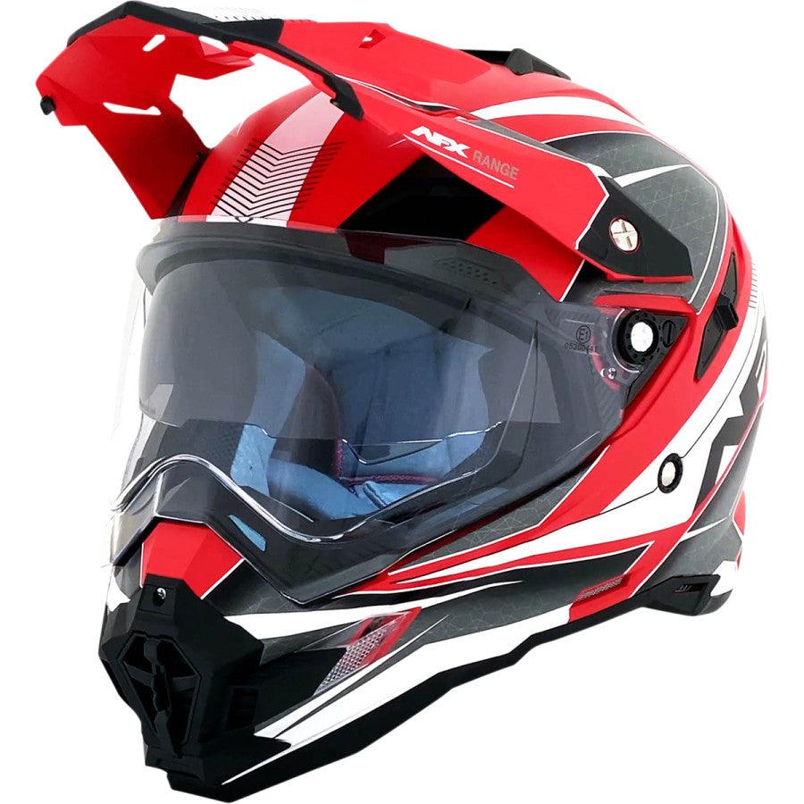 AFX FX-41DS Range Helmet - Matte Red - Motor Psycho Sport