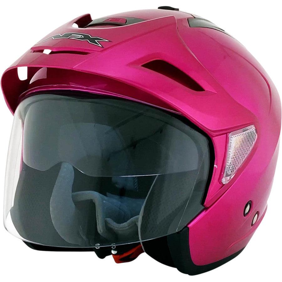 AFX FX-50 Helmet — Solid - Fuchsia - Motor Psycho Sport