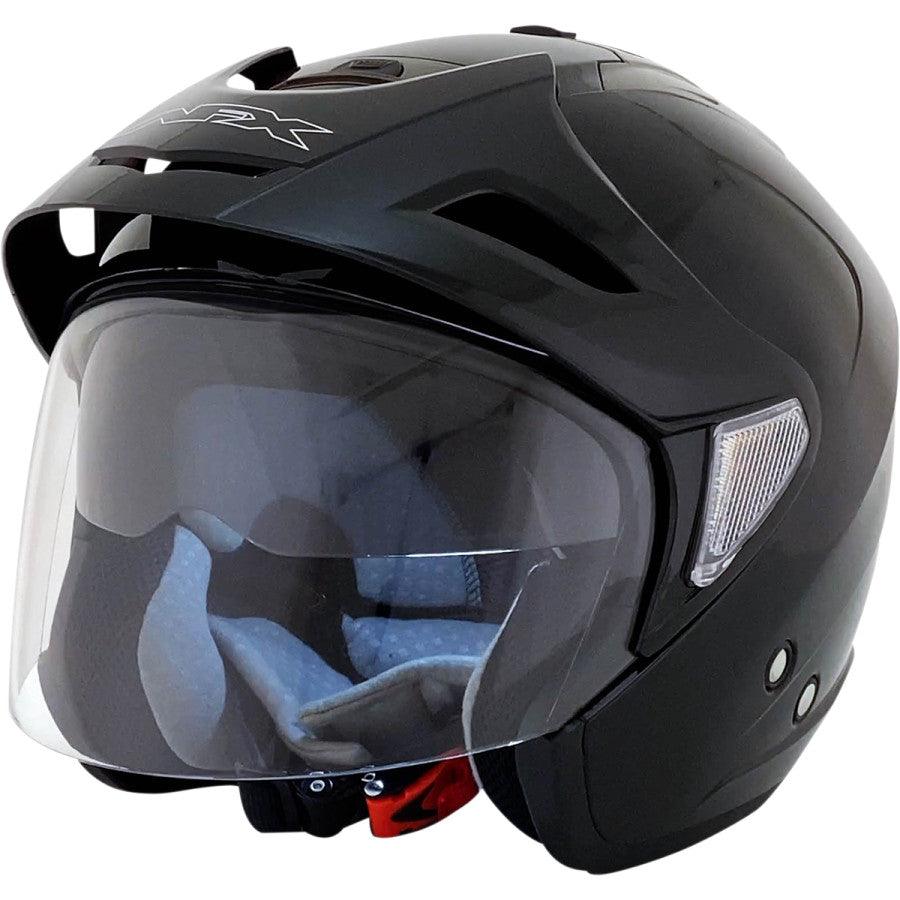 AFX FX-50 Helmet — Solid - Gloss Black - Motor Psycho Sport