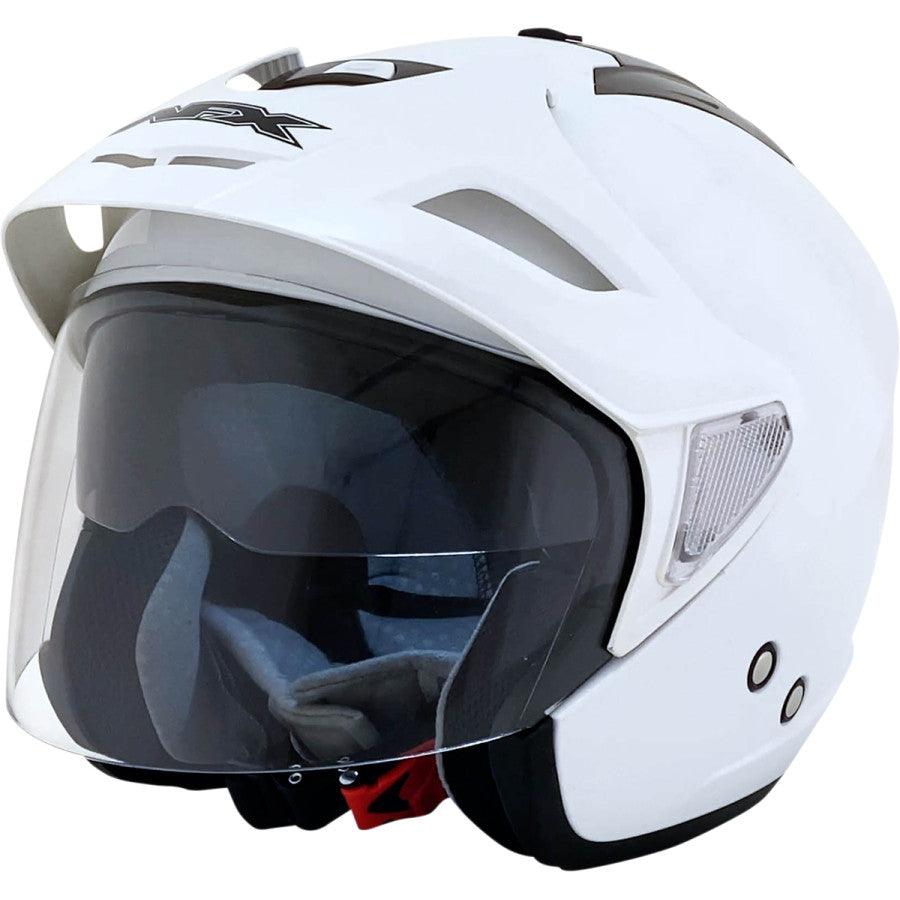 AFX FX-50 Helmet — Solid - Pearl White - Motor Psycho Sport