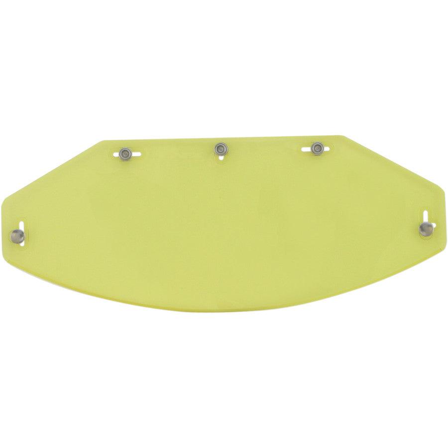 AFX Vintage 5-Snap Flat Shield - Yellow - Motor Psycho Sport