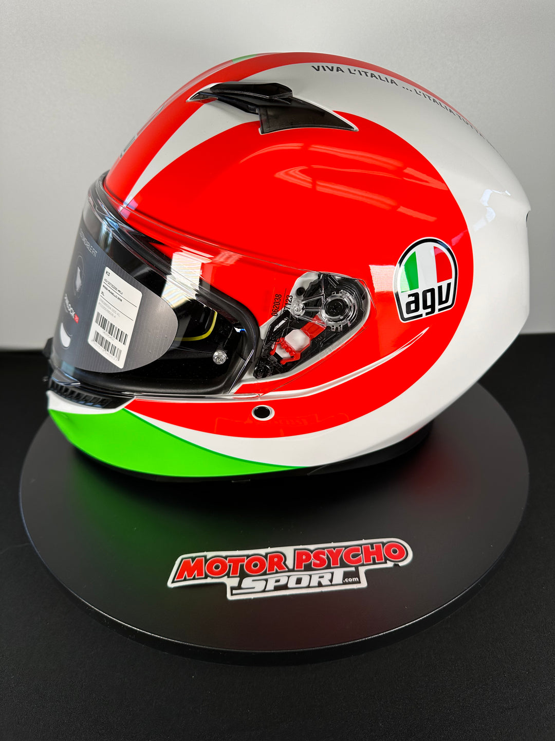 AGV K3 Helmet - Rossi Mugello 2018 - Size XL - OPEN BOX - Motor Psycho Sport