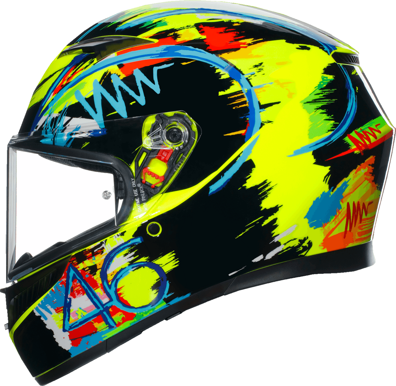 AGV K3 Helmet - Rossi Winter Test 2019 – Motor Psycho Sport