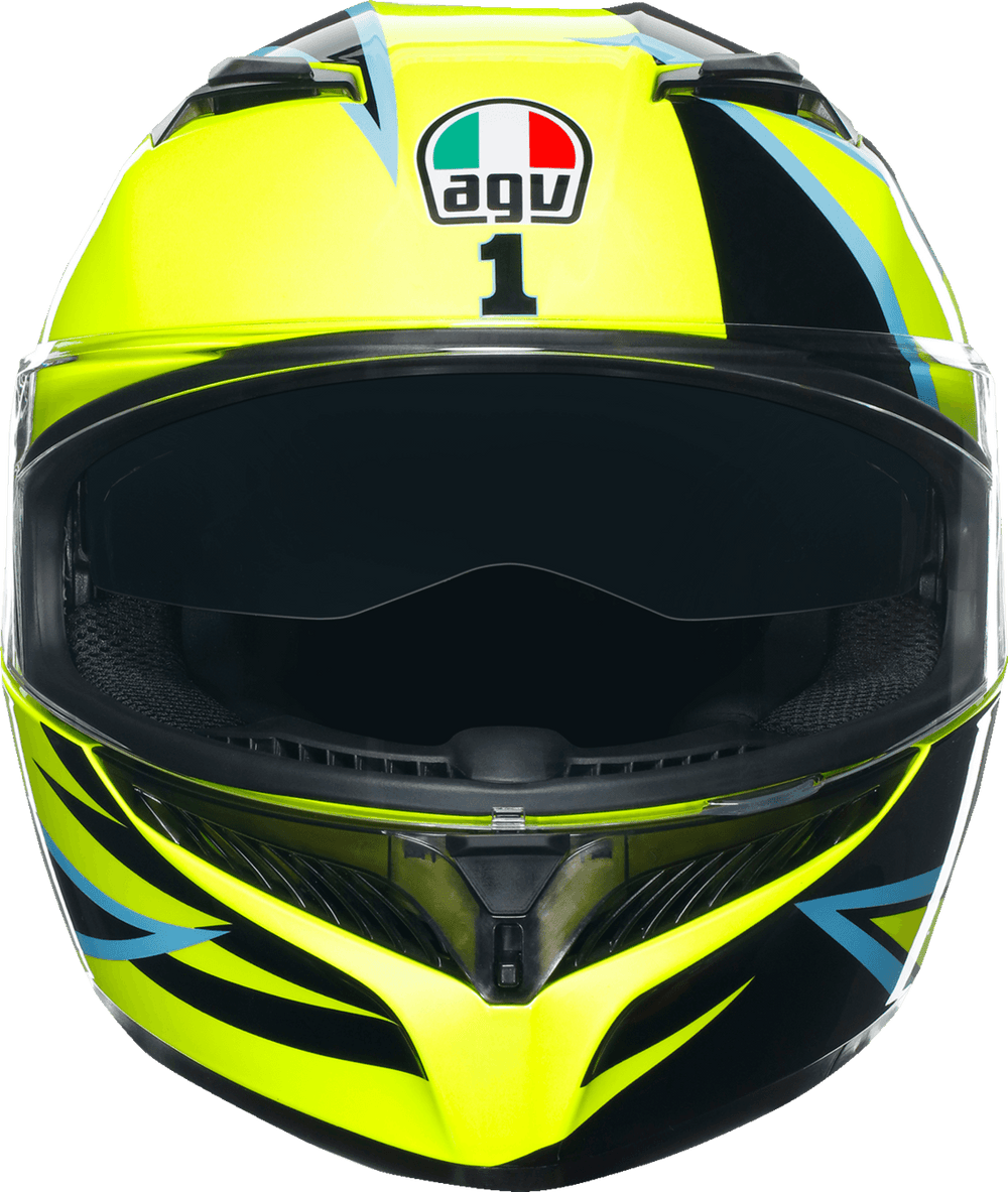 AGV K3 Helmet - Rossi WT Phillip Island 2005 - Motor Psycho Sport