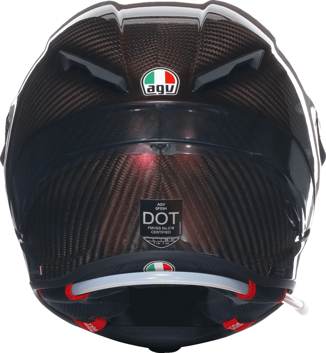 AGV Pista GP RR Mono Red Carbon Helmet - Motor Psycho Sport
