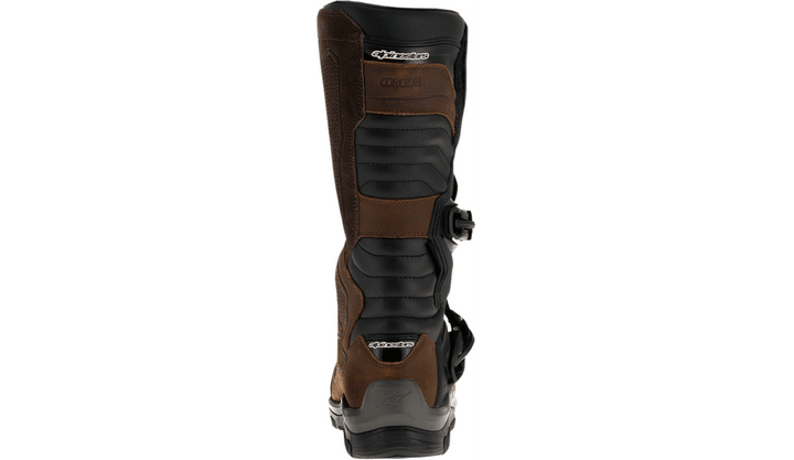 Alpinestars Corozal Adventure Drystar Oiled Leather Boots Brown - Motor Psycho Sport