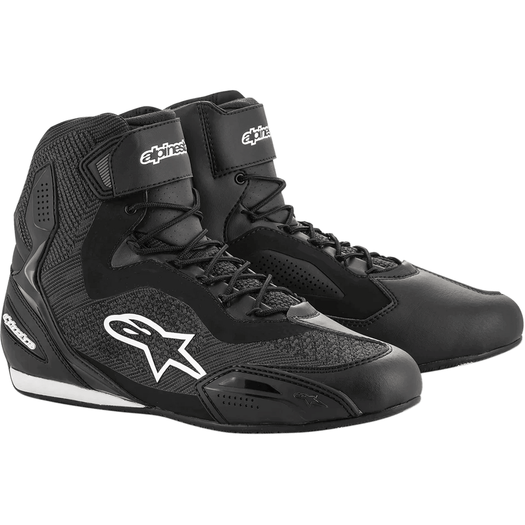 Alpinestars Faster-3 Rideknit Riding Shoes Black - Motor Psycho Sport