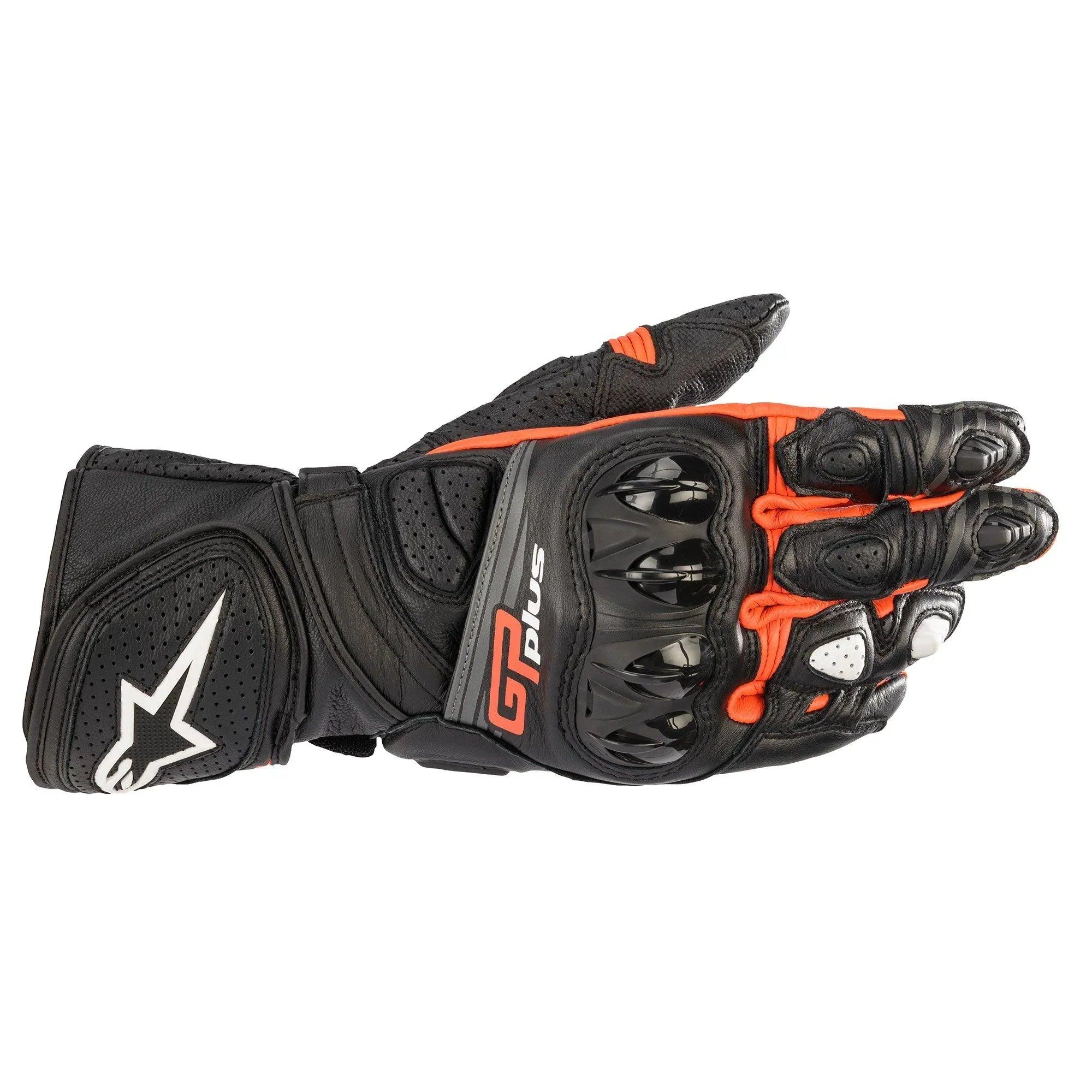 alpinestars gp plus r v2 handschuhe Alpinestars GP Plus R V2 Gloves 3XL / Black/Red Fluo