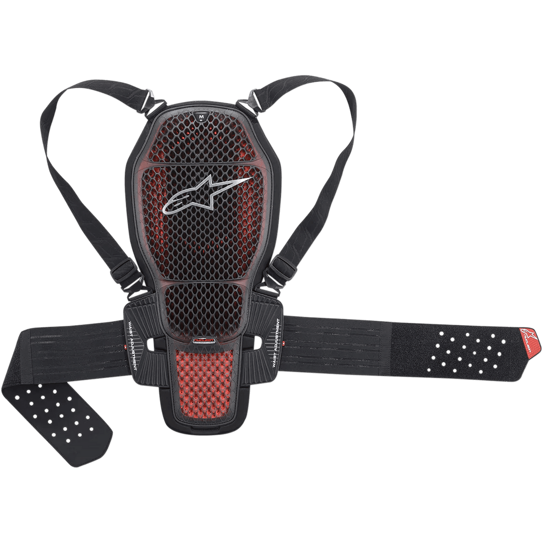 Alpinestars Nucleon KR-1 Cell Back Protector - Transparent Smoke/Black/Red - Motor Psycho Sport