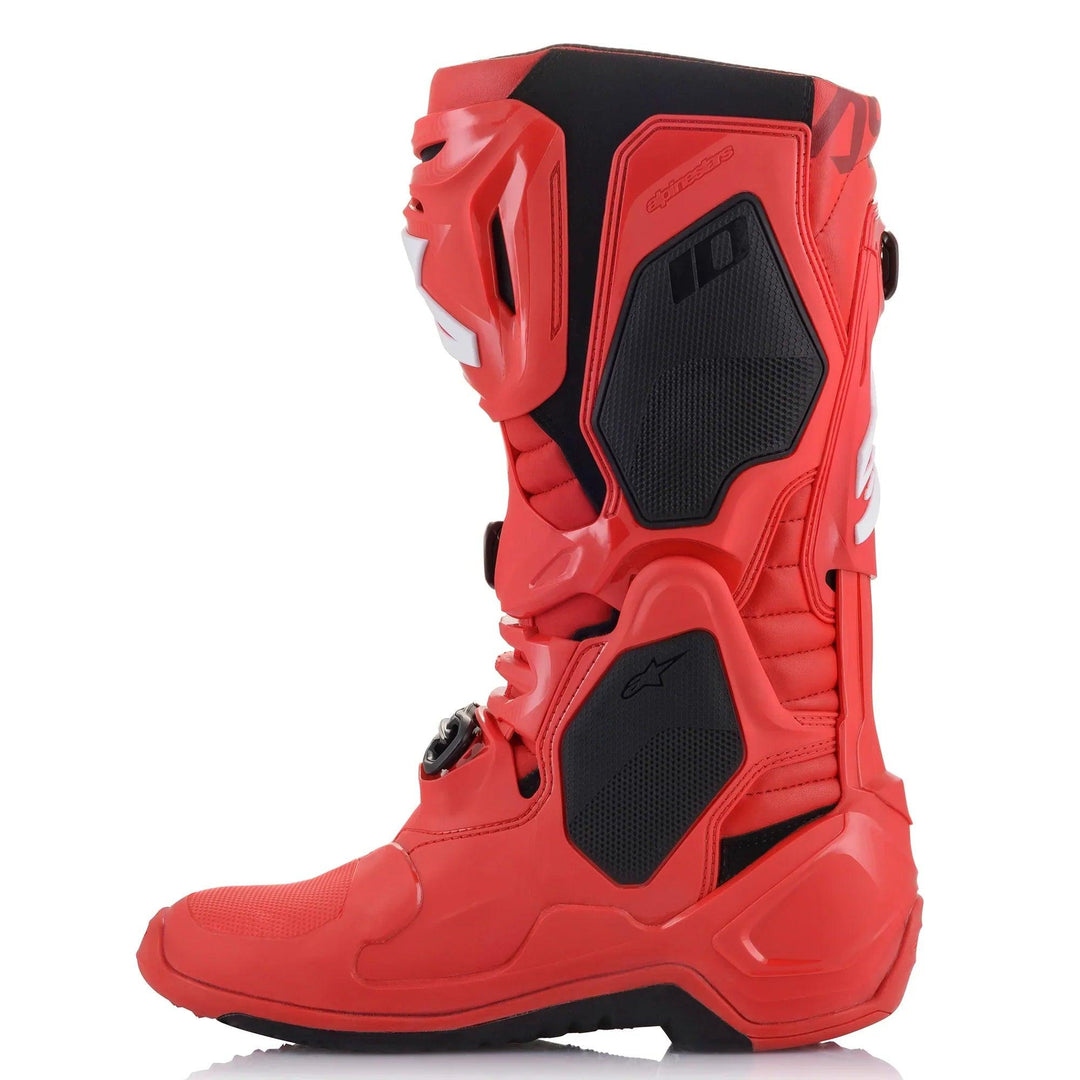 Alpinestars Tech 10 Boots - Red - Motor Psycho Sport