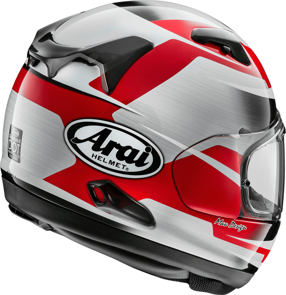 Arai Quantum-X Helmet - Steel Red - Motor Psycho Sport