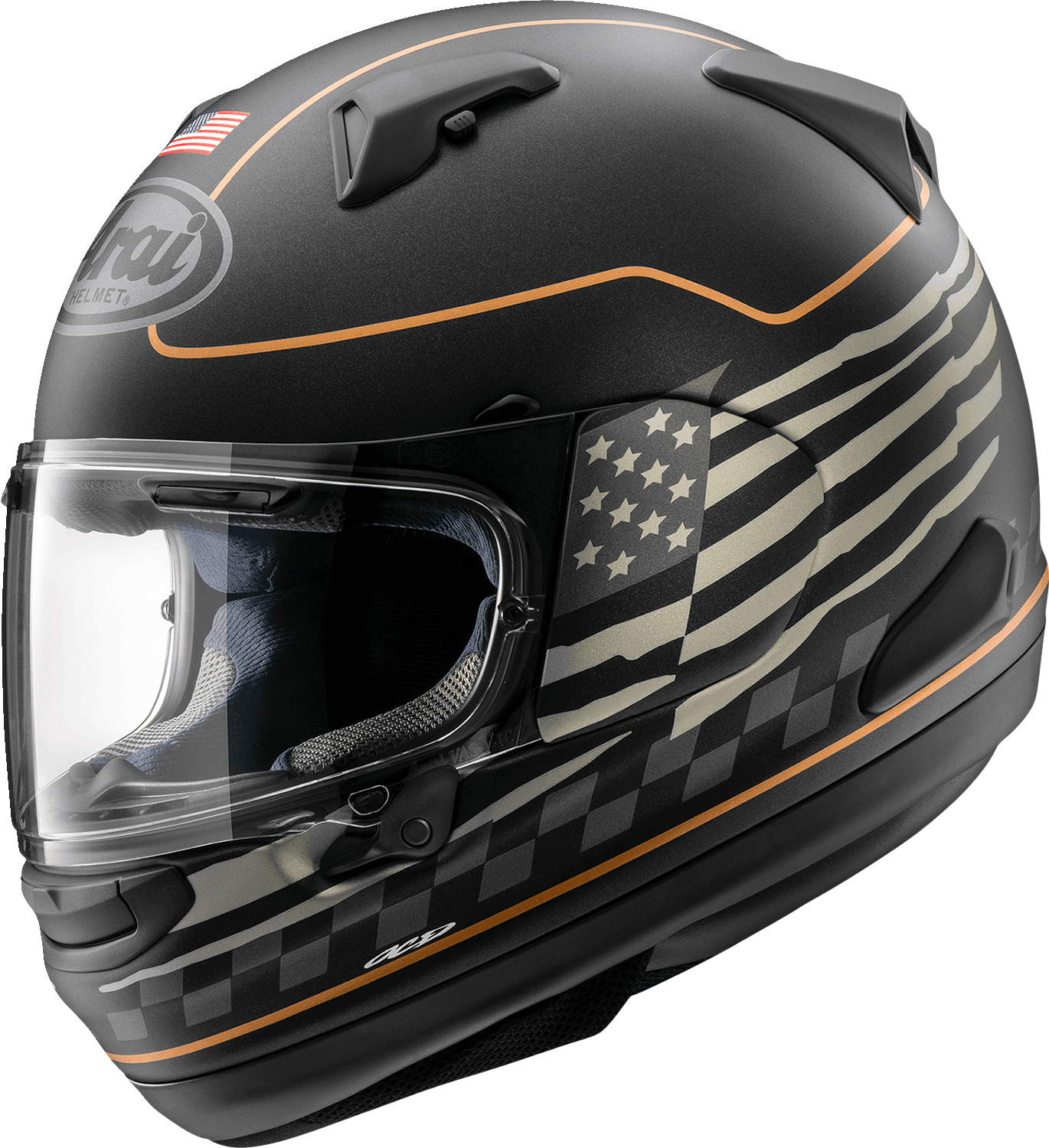 arai signet q vs shoei gt air Arai Helmets Signet-X Helmet - US Flag - Black Frost