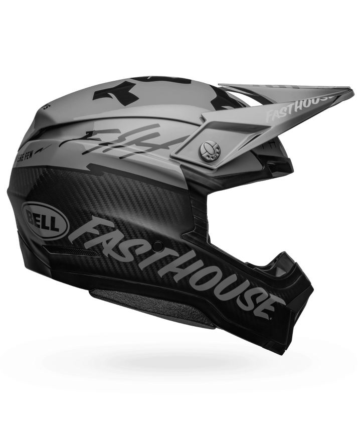 Bell Moto-10 Spherical Helmet - Fasthouse BMF Matte/Gloss Gray/Black - Motor Psycho Sport