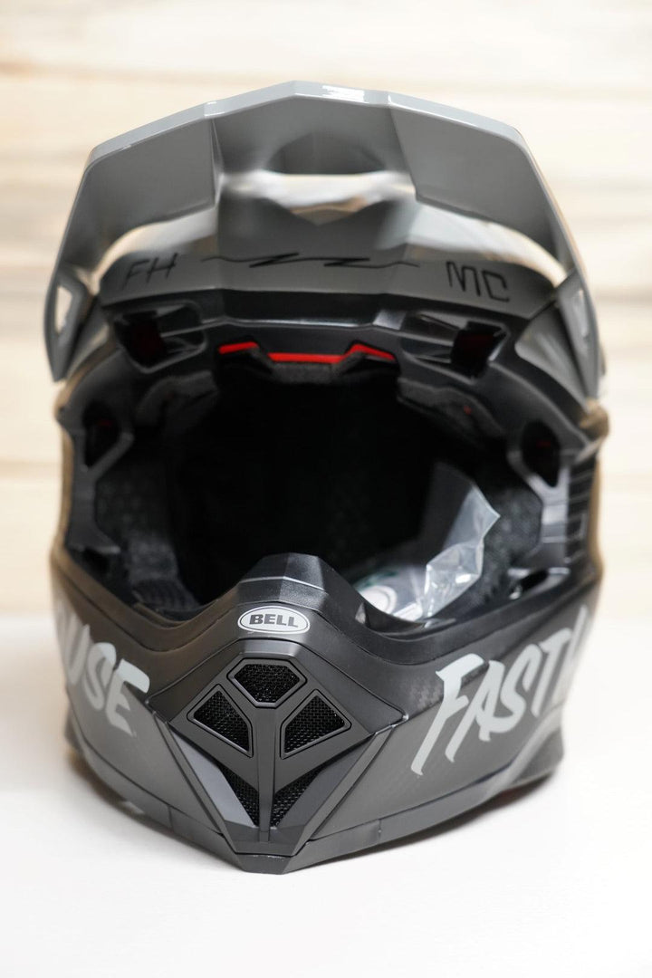 Bell Moto-10 Spherical Helmet - Fasthouse BMF Matte/Gloss Gray/Black - Motor Psycho Sport