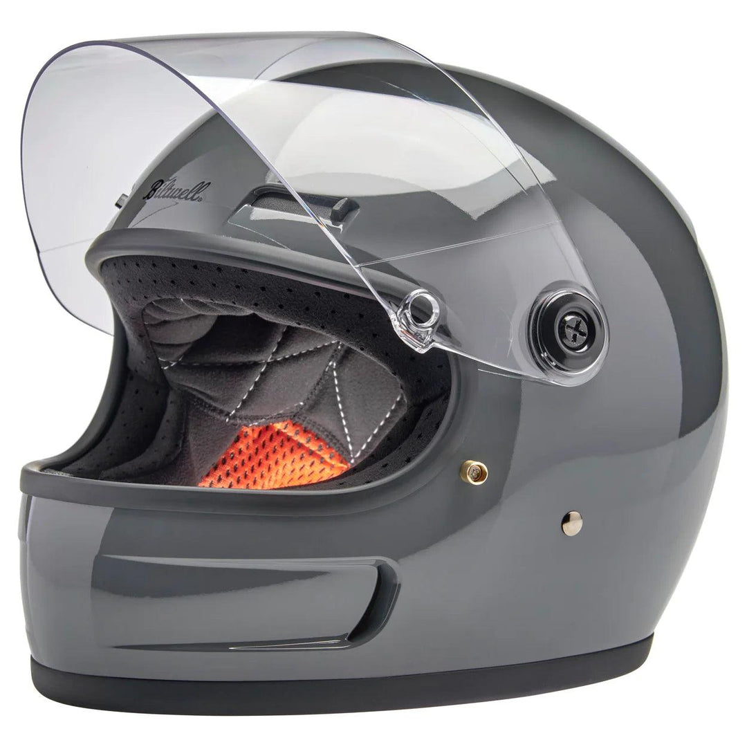 Biltwell Gringo SV ECE R22.06 Helmet - Gloss Storm Grey - Motor Psycho Sport