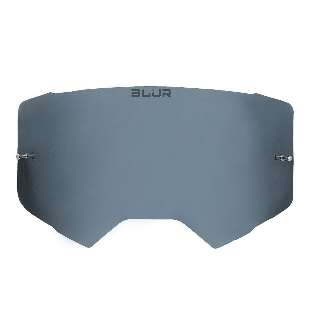 Blur B-60 Goggle Silver Mirror Replacement Lens - Motor Psycho Sport