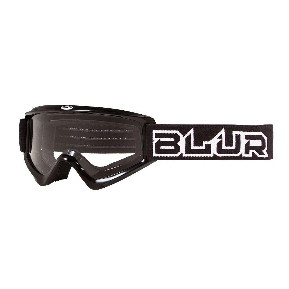 Blur B-Zero Goggles Black - Motor Psycho Sport