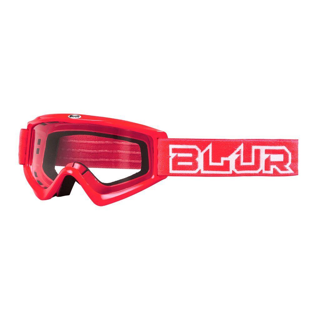 Blur B-Zero Goggles Red - Motor Psycho Sport