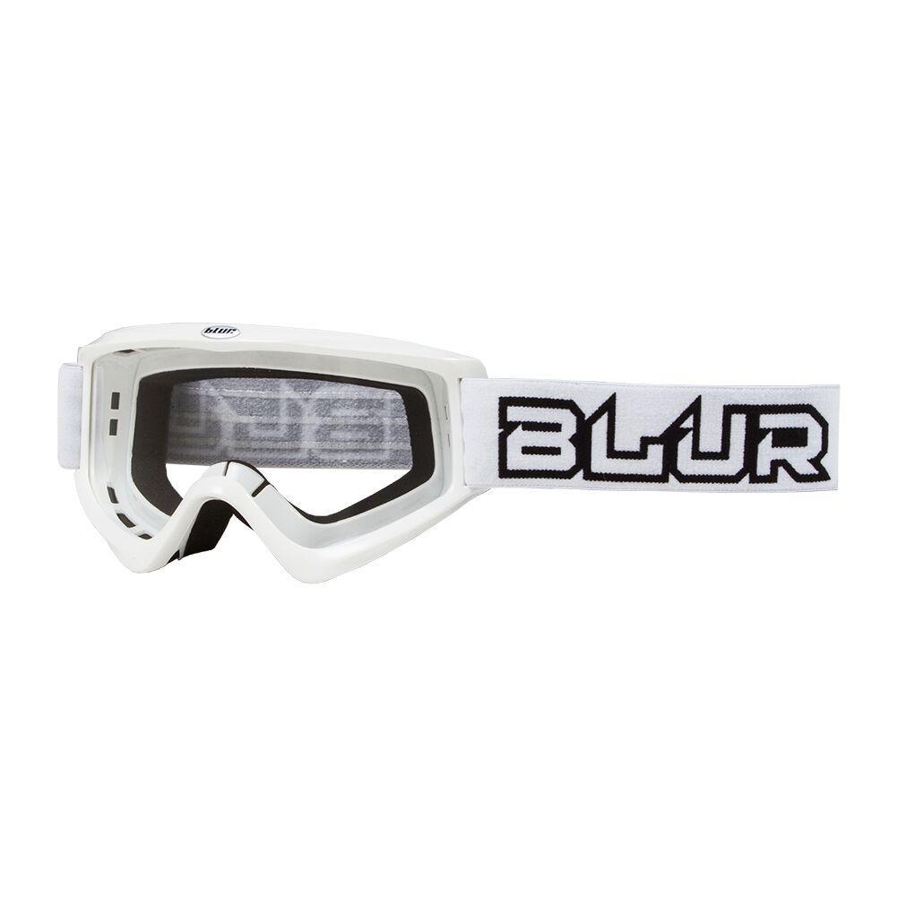 Blur B-Zero Goggles White - Motor Psycho Sport