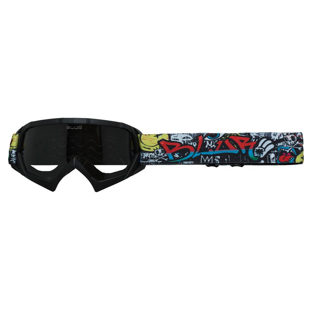 Blur Youth B-10 Goggle Rancid - Motor Psycho Sport