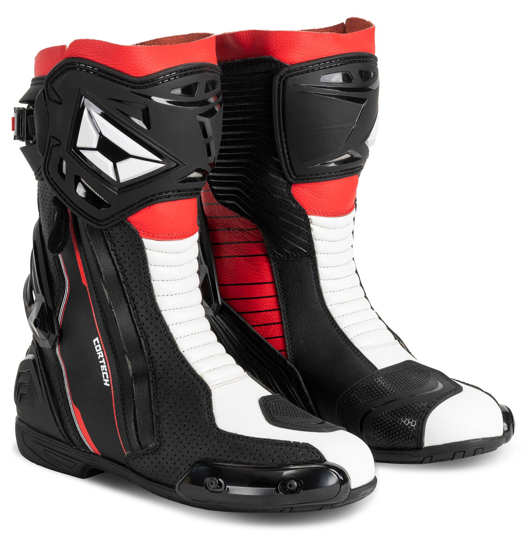Cortech Men's Adrenaline GP Boot - Fluorescent Red - Motor Psycho Sport