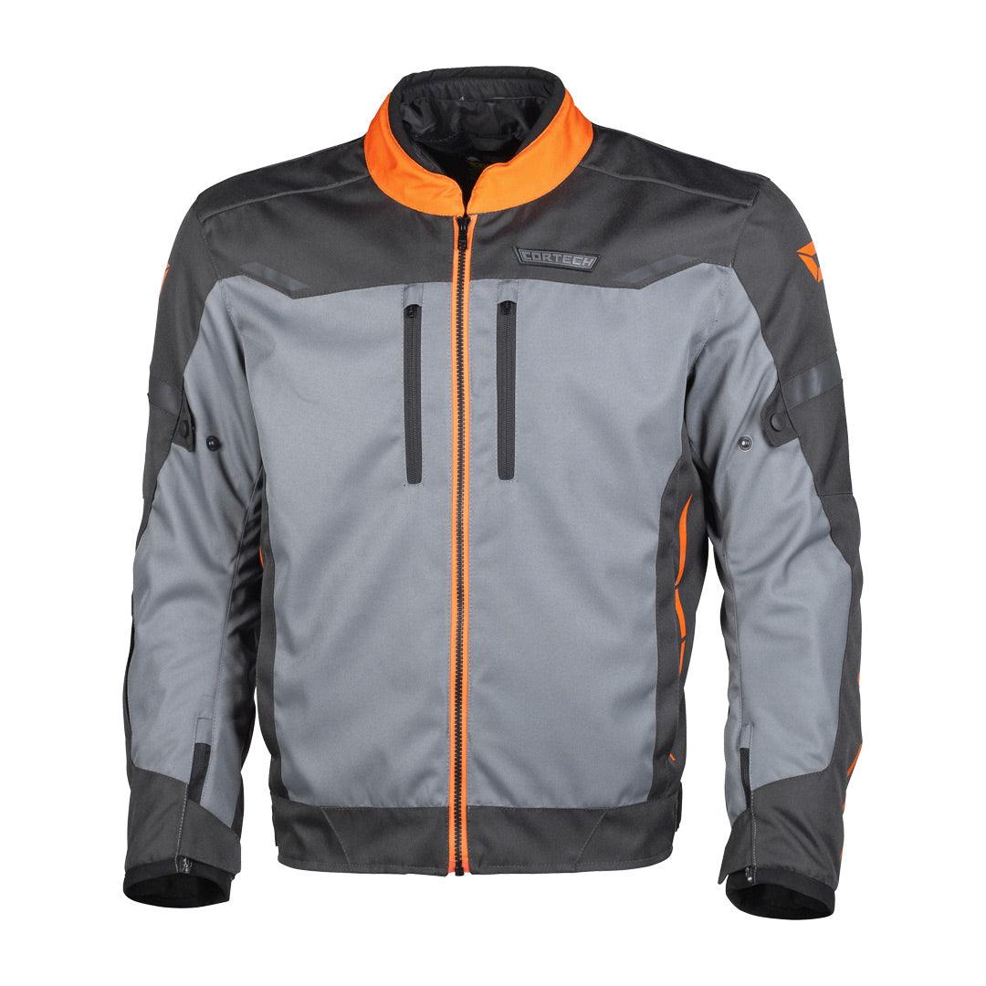 Cortech Men's Aero-Tec Jacket - Gun/Orange - Motor Psycho Sport