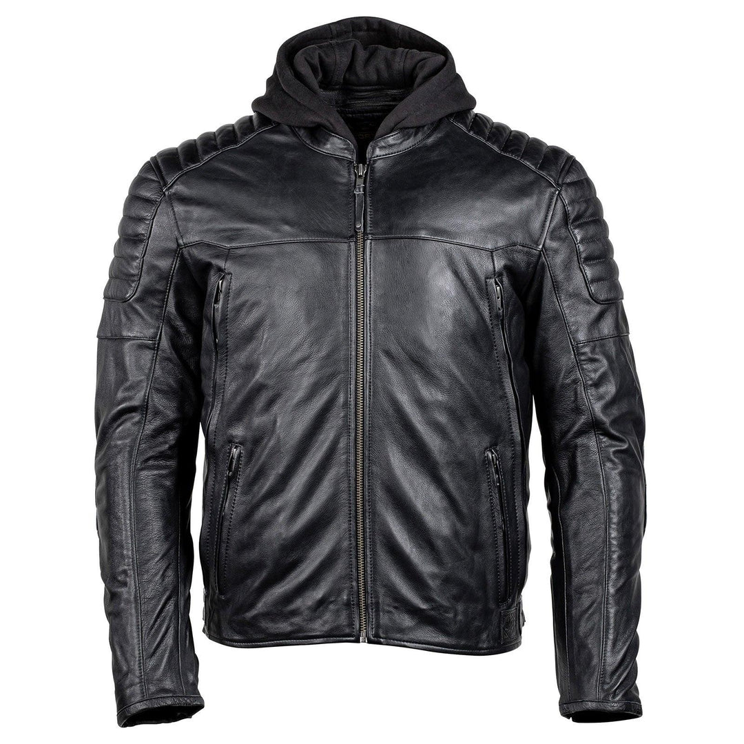 Cortech The Marquee Leather Jacket - Black - Motor Psycho Sport