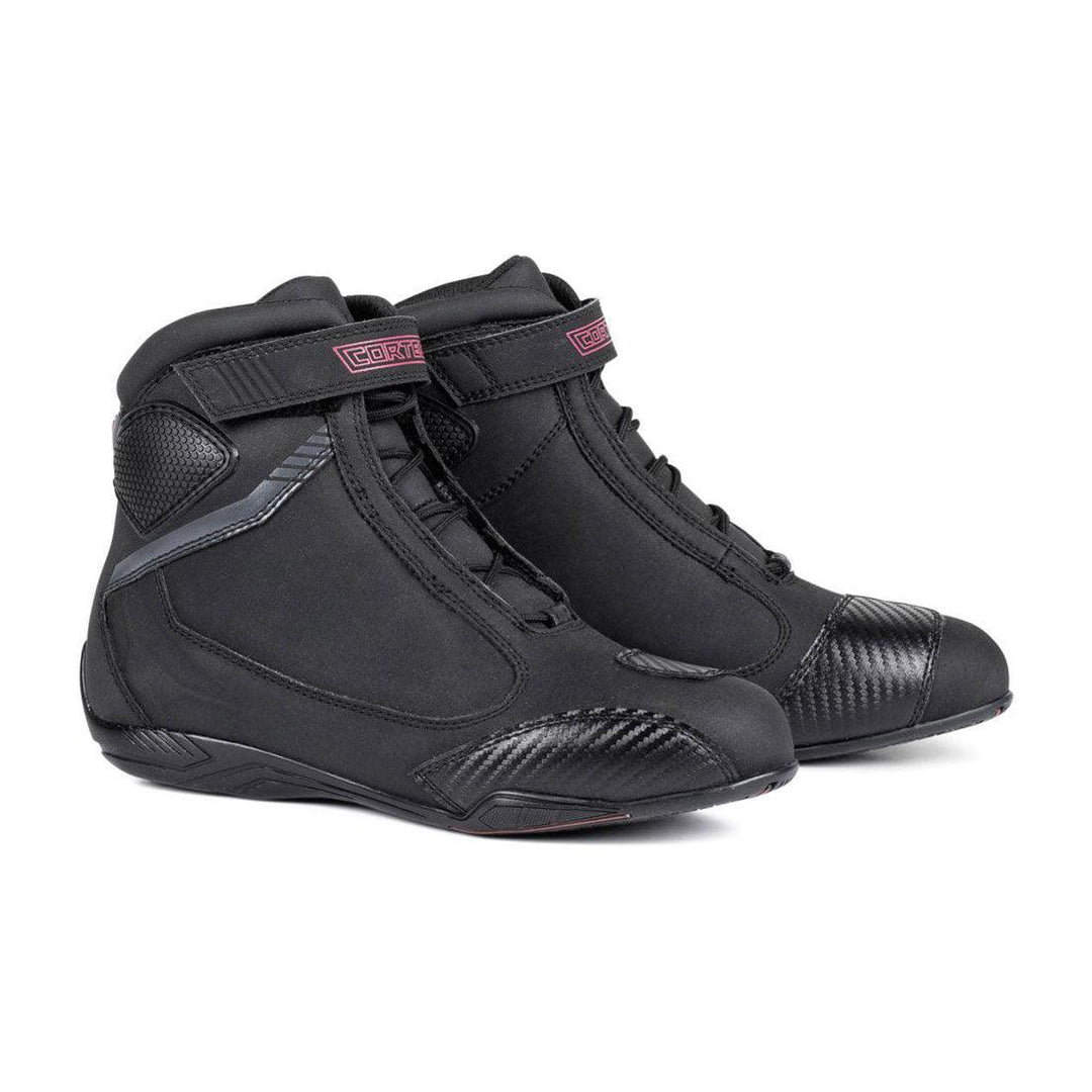 Cortech Women's Chicane WP Shoe - Black - Motor Psycho Sport
