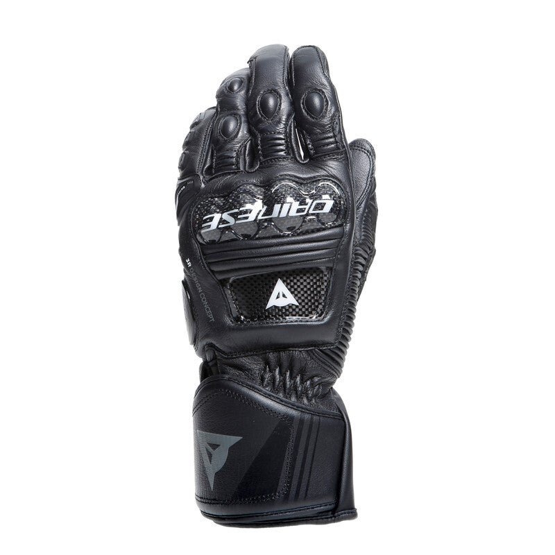 Dainese Druid 4 Leather Gloves Black/Black/Charcoal-Gray