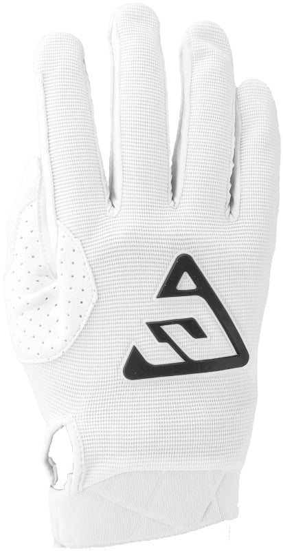 Answer 25 Peak Gloves White/Black Youth