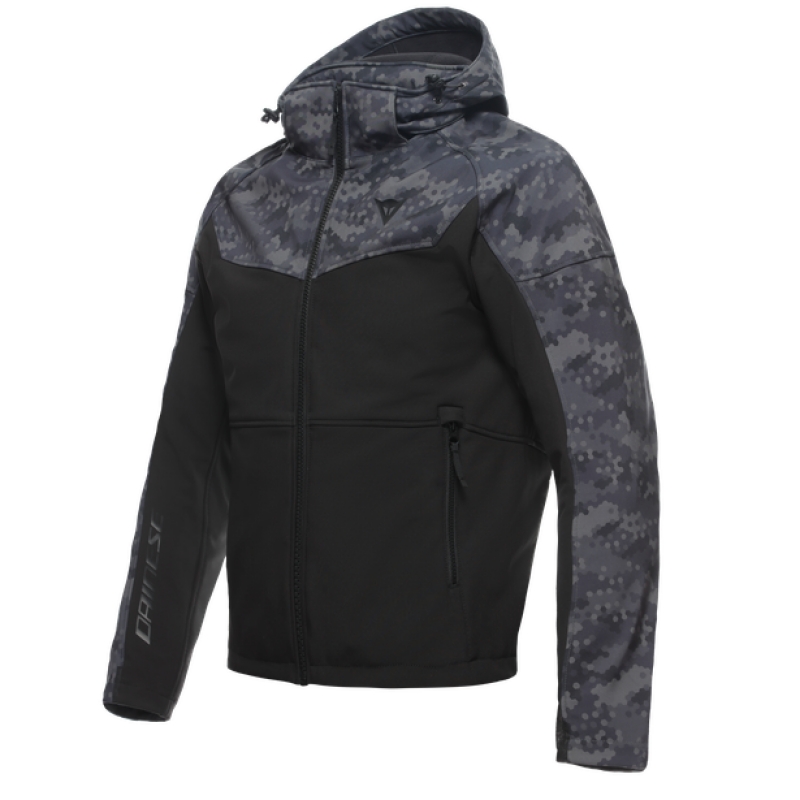 Dainese Ignite Tex Jacket Black/Camo-Gray