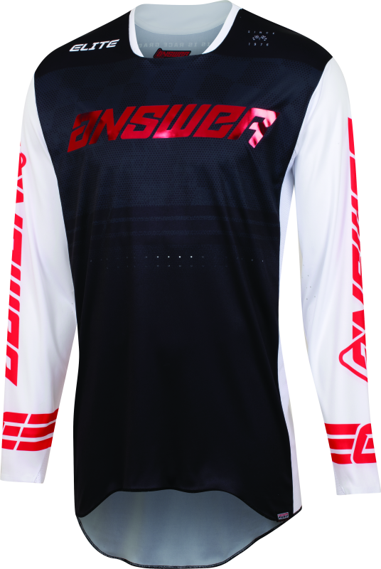 Answer 23 Elite Finale Jersey Black/White/Red
