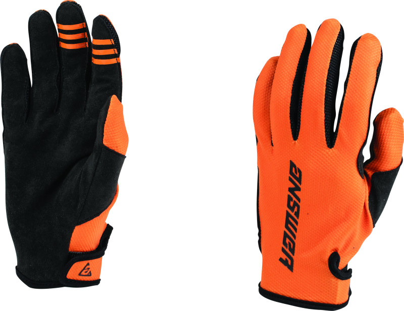 Answer 23 Ascent Glove Orange/Black Youth