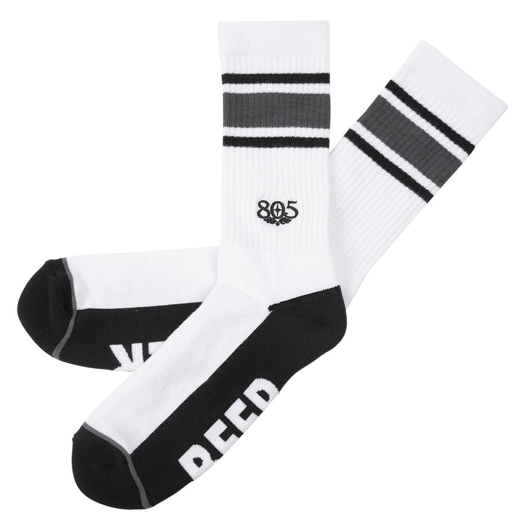 Fasthouse 805 Brew Sock - Black/White - Motor Psycho Sport