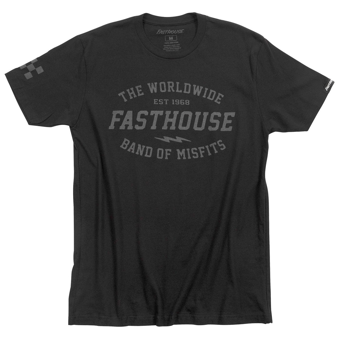 Fasthouse Coalition Tee - Black - Motor Psycho Sport