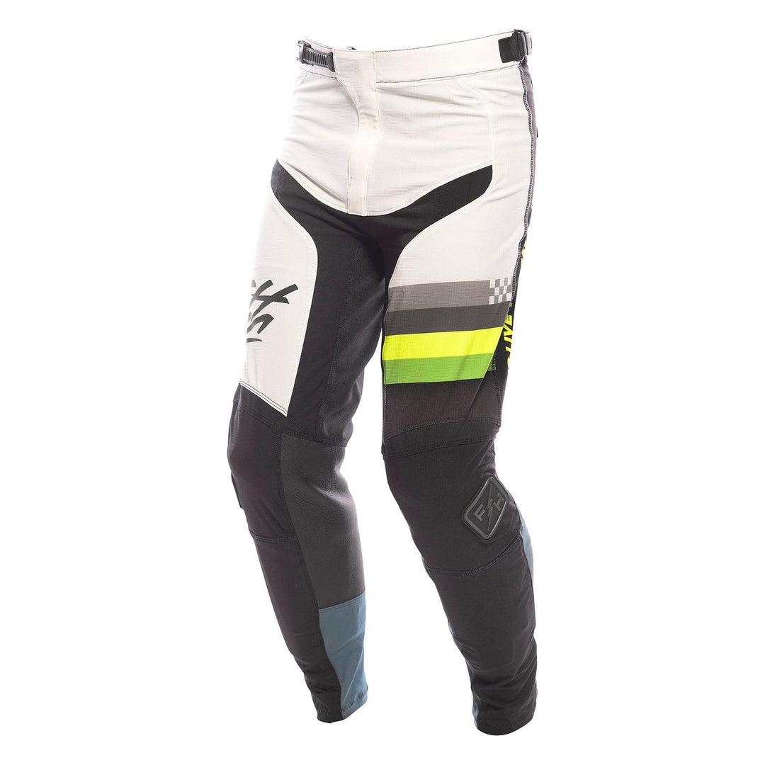 Fasthouse Elrod Evoke Pant - White/Indigo - Motor Psycho Sport